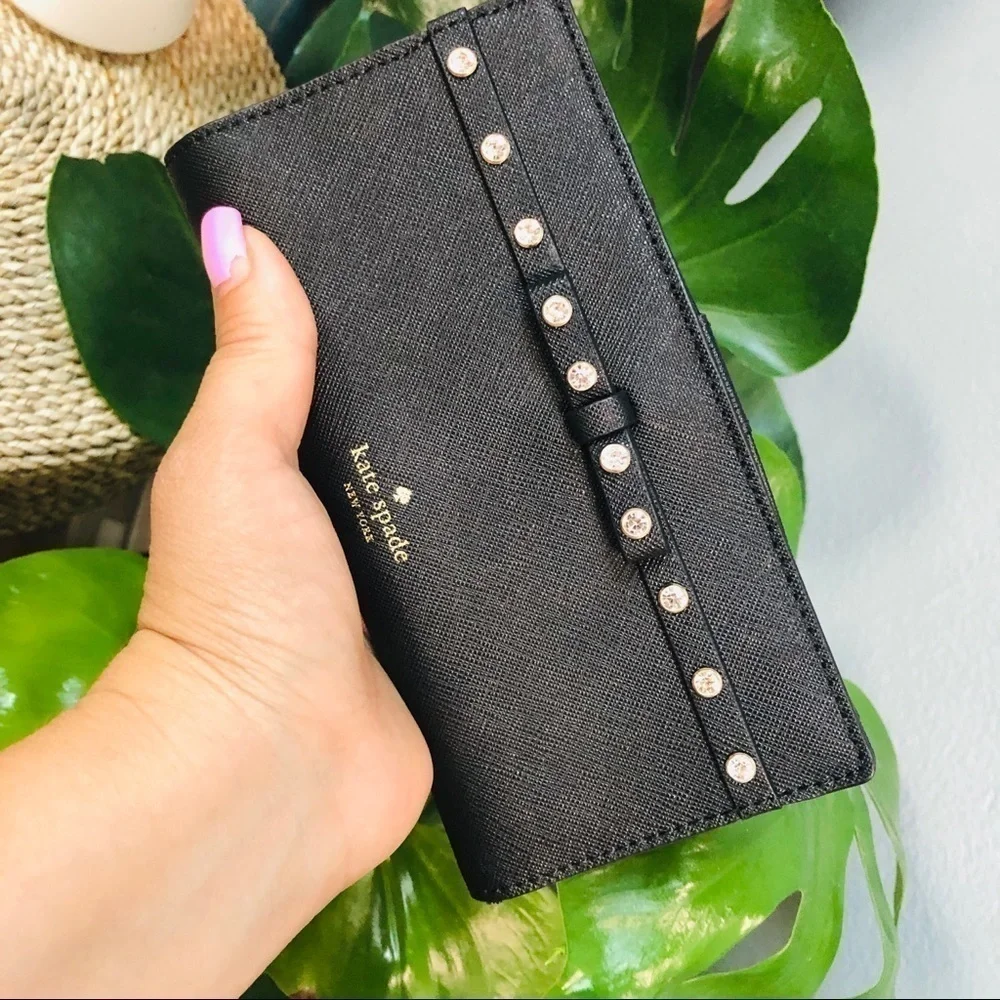 Kate Spade Black Wallet NWT - Picture 4 of 8